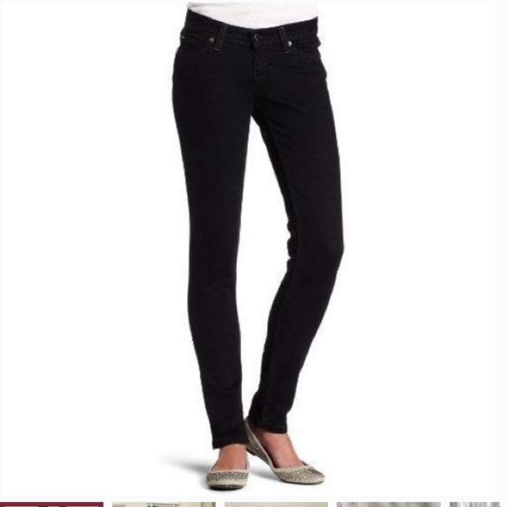 Levis skinny bold curve stretch black jeans